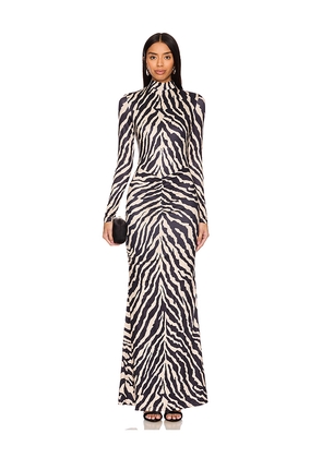 Runaway The Label Willem Maxi Dress in Black,White. Size M. Also in XS, L.