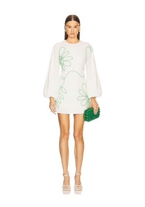 The Wolf Gang Luna Mini Dress in Ivory. Size XS. Also in XL.