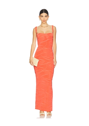 superdown Ezra Maxi Dress in Orange. Size S. Also in XL.