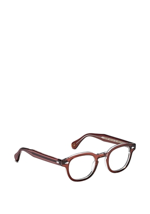 Moscot Lemtosh round-frame glasses - Brown