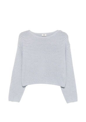 Drykorn Imenia open-knit sweater - Blue