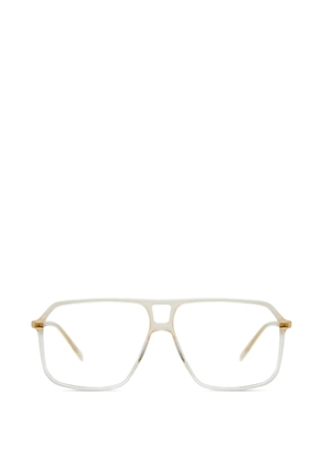GIGI STUDIOS Isel pilot-frame glasses - White
