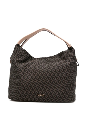 LIU JO patterned tote bag - Brown