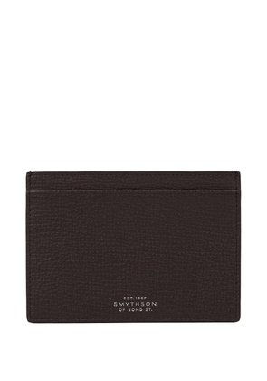 Smythson Ludlow passport cover - Brown