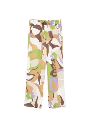Marella patterned trousers - Neutrals