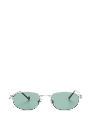 Eyepetizer Riad oval-frame sunglasses - Silver