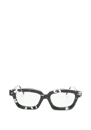 Kuboraum patterned sunglasses - Black