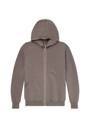 Rick Owens DRKSHDW zipped hoodie - Brown