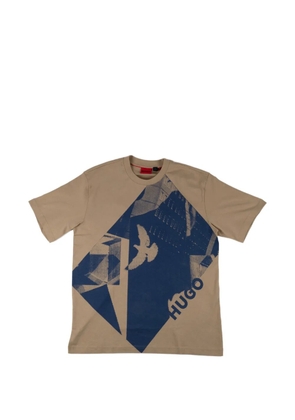 HUGO graphic T-shirt - Neutrals
