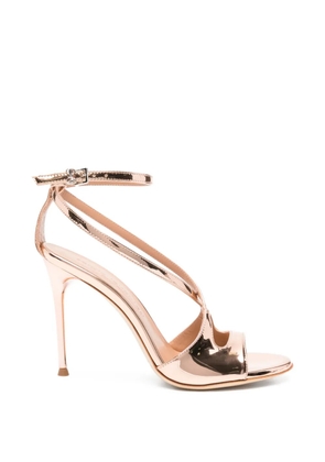 Sergio Levantesi criss-cross strap sandals - Neutrals
