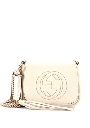 Gucci Pre-Owned Soho Chain Leather Small crossbody bag - White