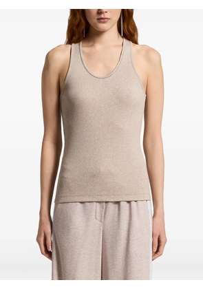Peserico ribbed tank top - Neutrals
