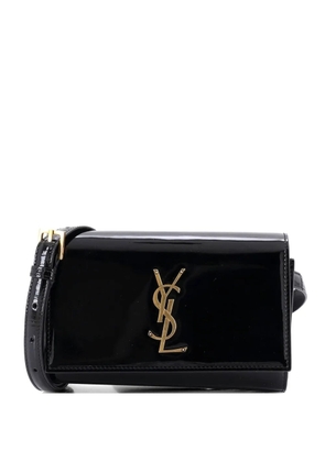 Saint Laurent Pre-Owned Classic Monogram Kate Patent belt bag - Black