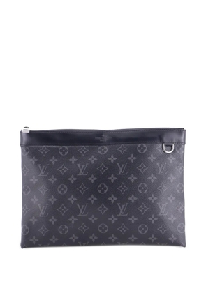 Louis Vuitton Pre-Owned Discovery Pochette Monogram Eclipse Canvas GM pouch - Black