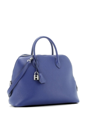 Hermès Pre-Owned Bolide 1923 Bag Evercolor 30 satchel - Blue