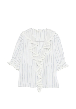 DÔEN Henri striped blouse - Neutrals