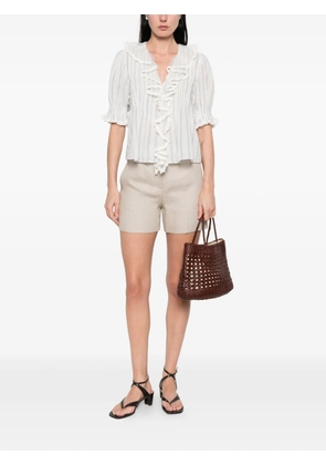DÔEN Henri striped blouse - Neutrals