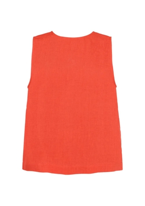 ERES sleeveless top - Orange