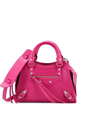 Balenciaga Pre-Owned Neo Classic City Bag Leather Mini shoulder bag - Pink