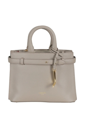 Lancel top handle clutch bag - Grey