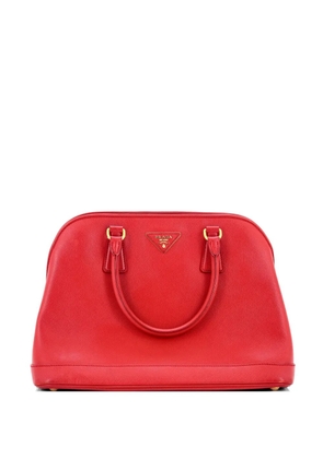 Prada Pre-Owned Open Promenade Bag Saffiano Leather Medium tote bag - Red