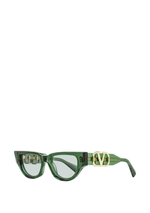 Valentino Garavani V-Due oversized-square sunglasses - Green