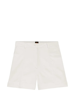 BOSS cuffed shorts - White