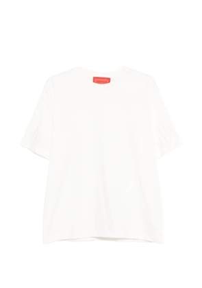 Vision Of Super logo-embroidered T-shirt - White