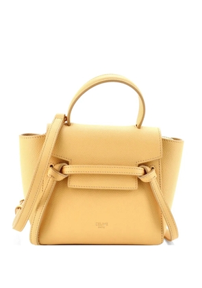 Celine Pre-Owned Belt Bag Textured Leather Pico shoulder bag - Yellow