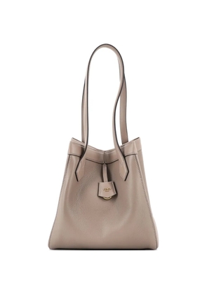 Fendi Pre-Owned Origami Leather Medium tote bag - Neutrals