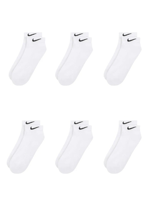 Nike Everyday 'White' six-pack ankle socks