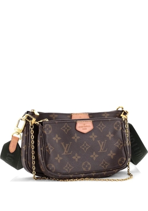 Louis Vuitton Pre-Owned Multi Pochette Accessoires Monogram Canvas crossbody bag - Brown