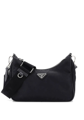 Prada Pre-Owned Re-Edition 2005 Shoulder Bag Tessuto Small crossbody bag - Black