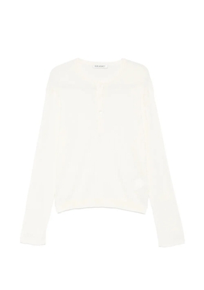 OUR LEGACY ribbed-knit T-shirt - Neutrals