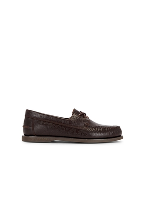 Sperry x One of these Days Lou Boat Shoe in Brown. Size 8. Also in 10, 10.5, 11, 8.5, 9, 9.5.