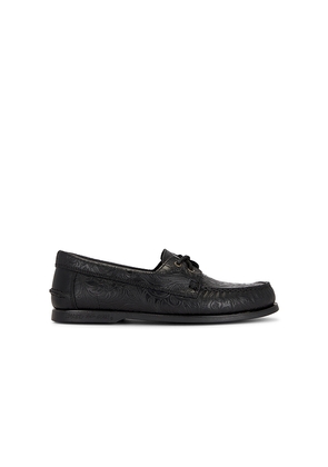 Sperry x One of these Days Lou Boat Shoe in Black. Size 8. Also in 10, 10.5, 11, 12, 8.5, 9, 9.5.