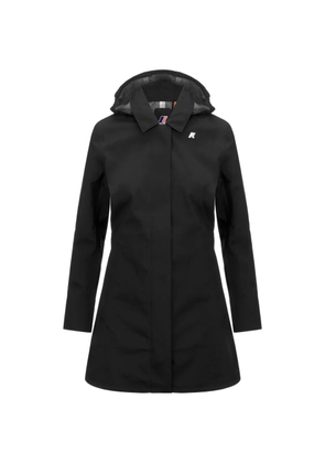 K-Way matchy bonded coat - Black