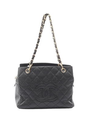 CHANEL Pre-Owned 2002-2003 Petite Caviar Timeless tote bag - Black