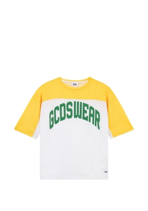 GCDS graphic-lettering T-shirt - White