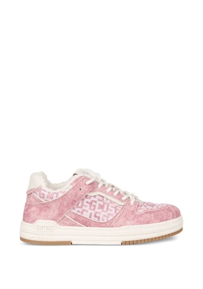 GCDS logo-print sneakers - Pink