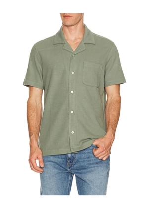 PAIGE Oliver Shirt in Sage. Size S. Also in M, XL/1X, XXL/2X.