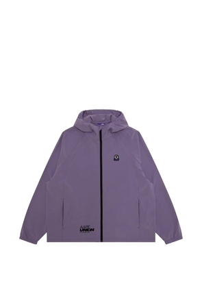 AAPE BY *A BATHING APE® logo hooded jacket - Purple