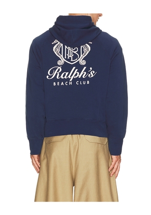 Polo Ralph Lauren Beach Club Hoodie in Navy. Size M. Also in L, XL/1X.