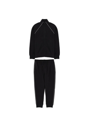 BOSS GREEN HUGO BOSS piping tracksuit - Black