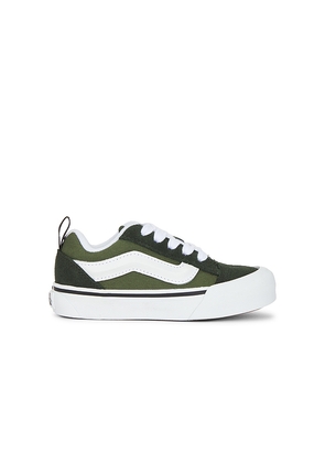 Vans Kids Knu Skool in Green. Size 12.5. Also in 11.5.