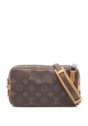 Louis Vuitton Pre-Owned 2002 Marly Bandoulière leather shoulder bag - Brown