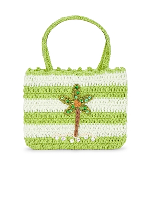 Wild Wawa Crochet Purse in Green.