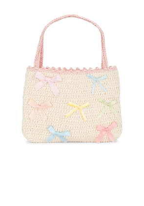 Wild Wawa Crochet Purse in Rose.