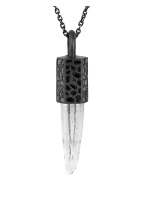 Parts of Four talisman quartz necklace - Black