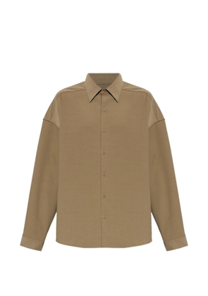 ENTIRE STUDIOS long-sleeved buttoned shirt - Neutrals